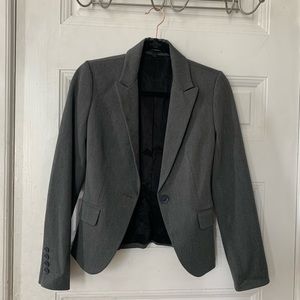 Express Gray Blazer